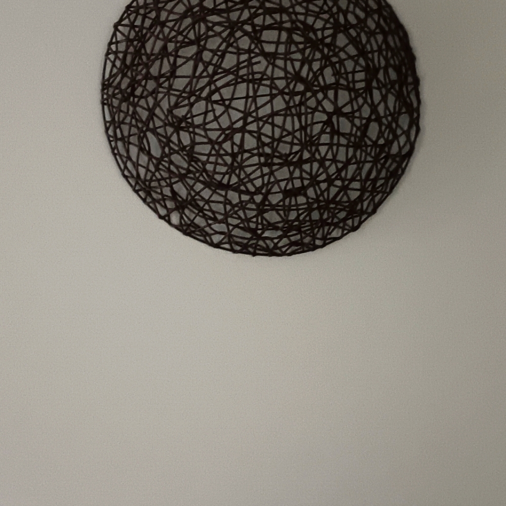 Dark Brown Woven Wall Decor
